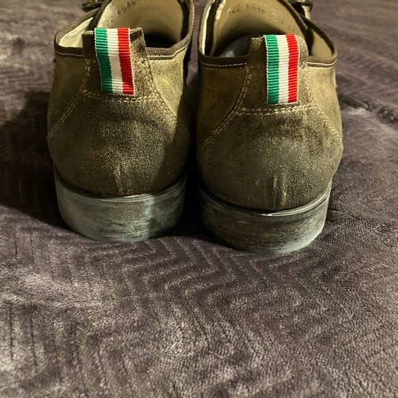 Bacco Bucci Olive Green Monk Strap - Picture 3 of 6